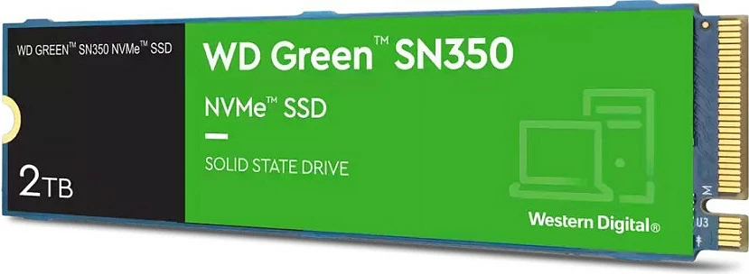 SSD Western Digital Green WDS200T3G0C, 2 TB, M.2, 3200 MB/s