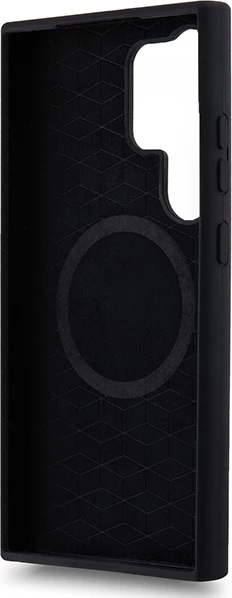 Mbështjellës BMW M Silicone Printed Ring MagSafe për Samsung Galaxy S24 Ultra, i zi