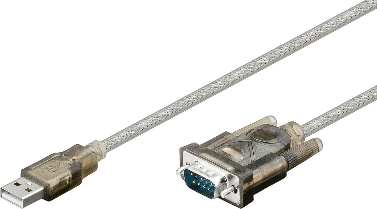 Kabëll USB Type-A në RS-232 Goobay 68875, 1.5 m, i zi