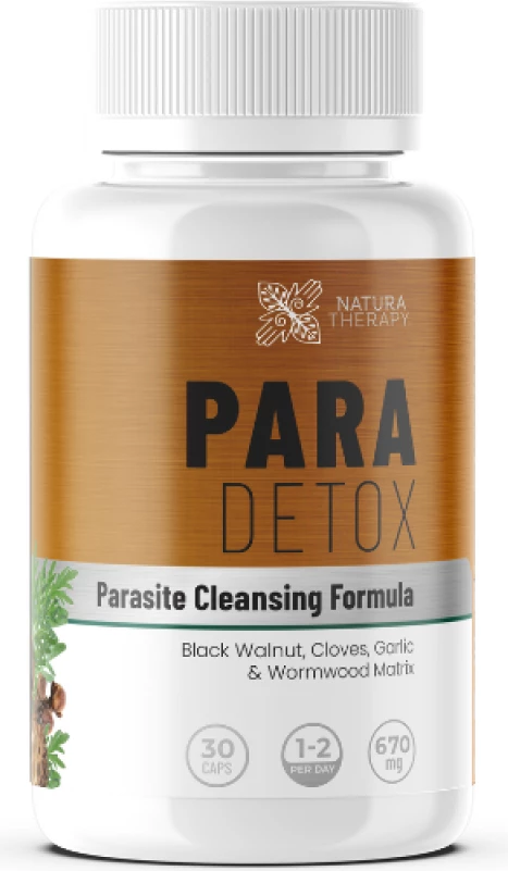 PARA DETOX - formulë pastruese në tretje - 30 caps