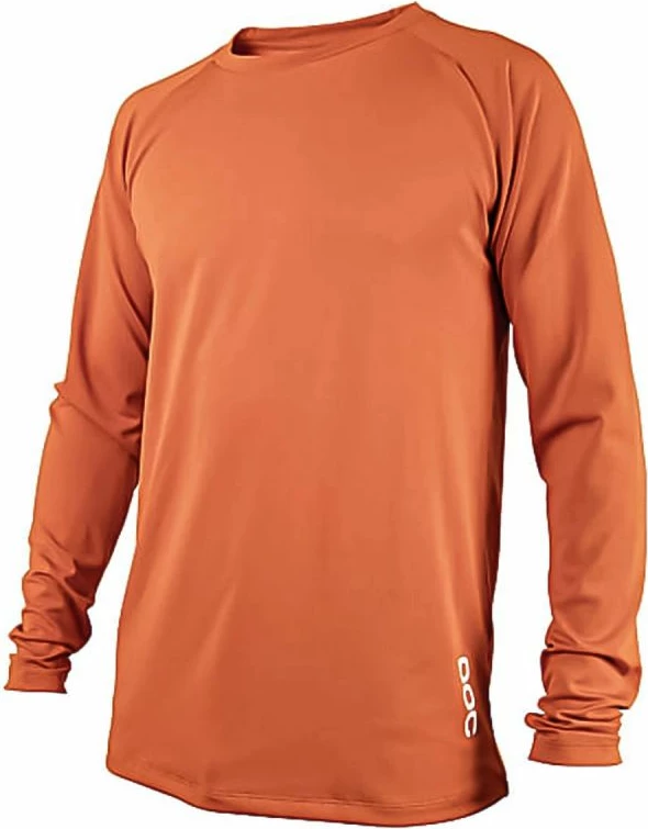 Fanellë me mëngë të gjata POC për meshkuj, portokalli