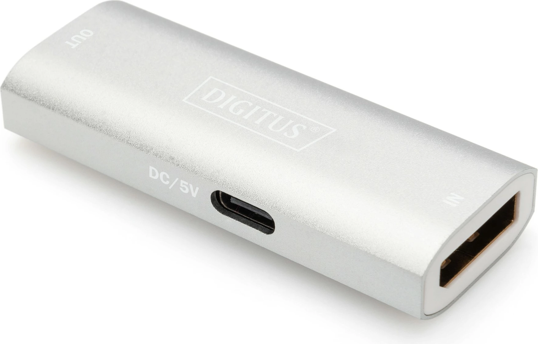 Repeater DisplayPort Digitus 8K, 30m, HDR, i argjendtë