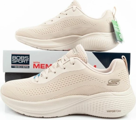 Atlete për femra Skechers, bezhë