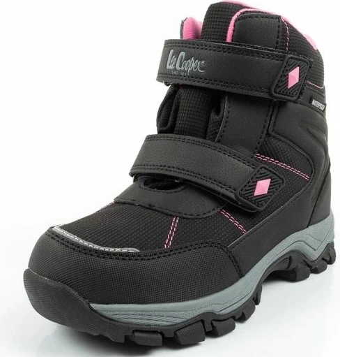 Çizme dimri për fëmijë Lee Cooper, të zeza