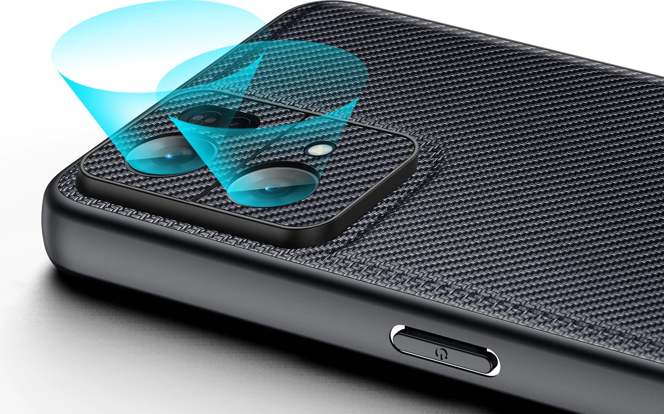 Mbështjellës Dux Ducis Fino për Oppo Reno 7 Pro 5G, najlon, i zi