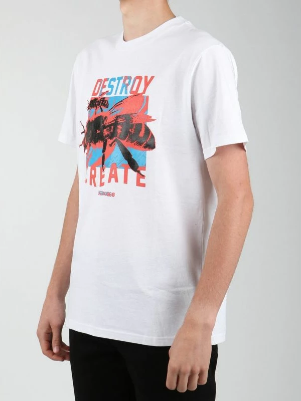 Maicë për meshkuj DC, e bardhë