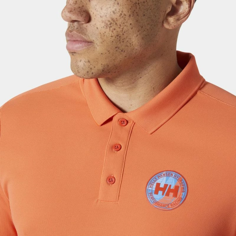 Maicë polo për meshkuj Helly Hansen, portokalli