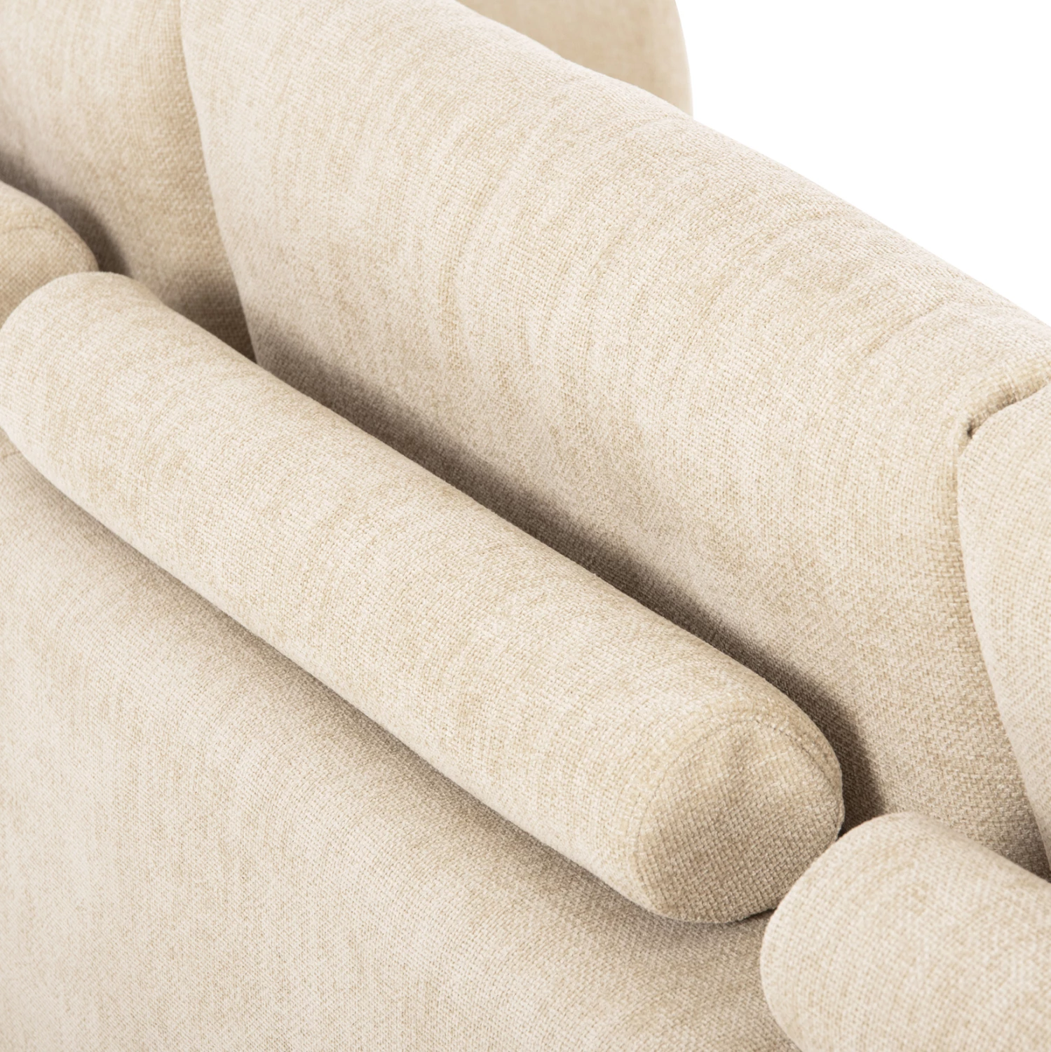 Këndi i divanit (majtas) COVEN FH3266.01L, pëlhurë ecru, 298x102-208x85H cm