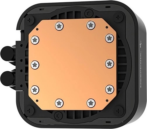 Ftohës me lëng Deepcool LQ240, 240mm, ARGB, i zi