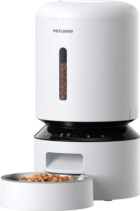 Shpërndarës ushqimi për kafshë Petlibro Granary PL-AF103-34W, 5L, i bardhë