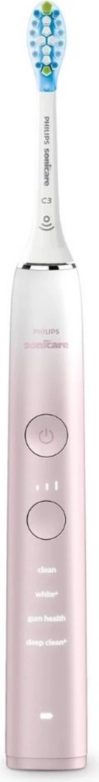 Furçë dhëmbësh elektrike, Philips, Sonicare DiamondClean 9000 HX9911/84, me teknologji sonike, e rikarikueshme, rozë