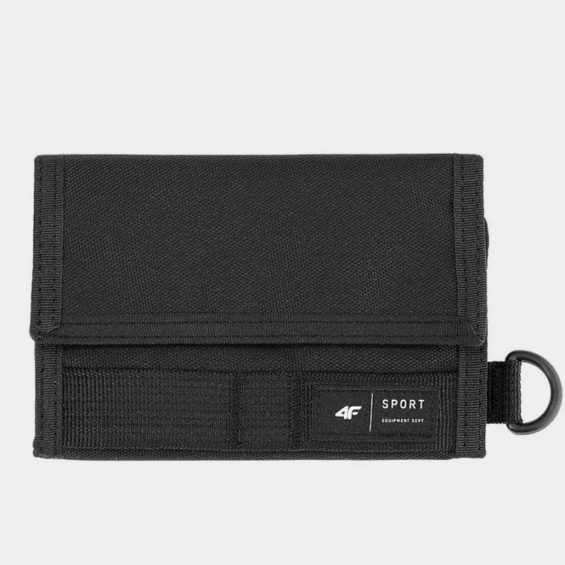 Portofol për meshkuj dhe fëmijë 4F, i zi