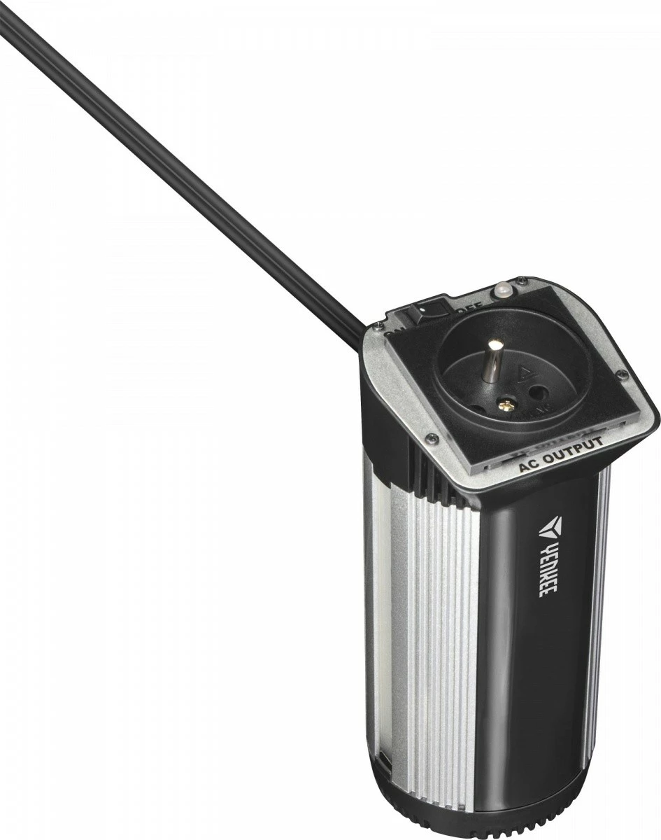 Inverter makinës YENKEE YAU 140, 280W, 12V/240V, Argjend