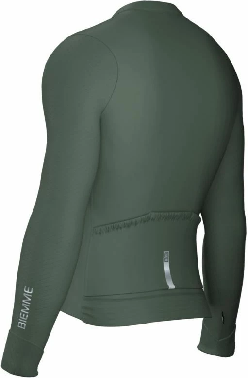 Maicë me mëngë të gjata për meshkuj Biemme, e gjelbër