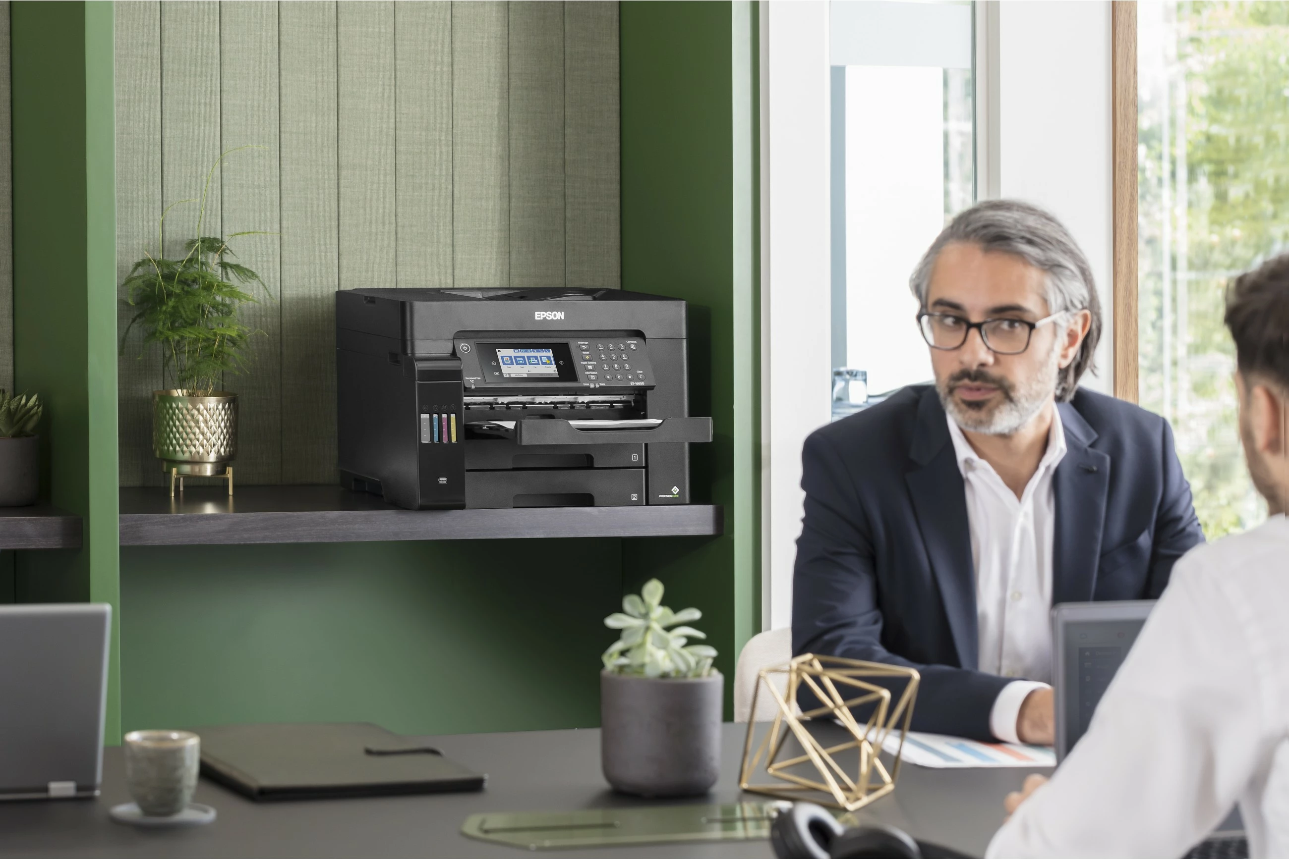 Printer multifunksional Epson EcoTank ET-16650, A3, tank boje, ekran me prekje, i zi