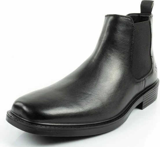 Çizme Chelsea për meshkuj Skechers, lëkurë