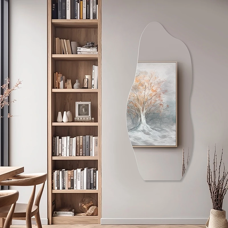 Pasqyrë me formë të çrregullt, 50x1x120cm