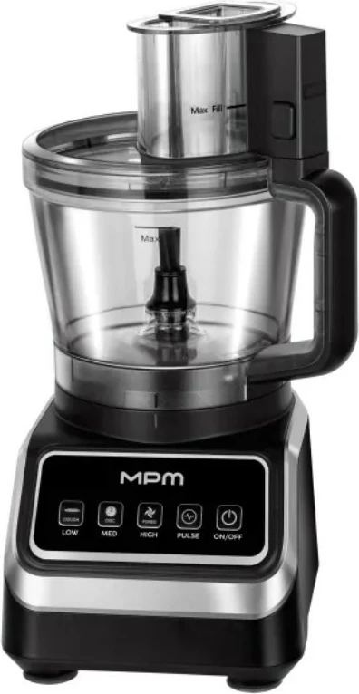Robot kuzhine MPM MRK-27, 2600 ml, 2000 W, i zi/argjend