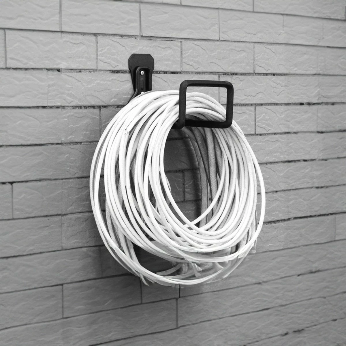 Kllapë muri Maclean MC-441 për garazh, çelik, 35 kg, e zezë