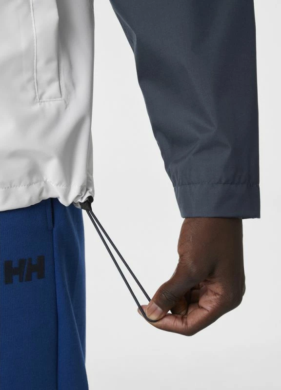 Jakne për meshkuj Helly Hansen, bardhë dhe grafit