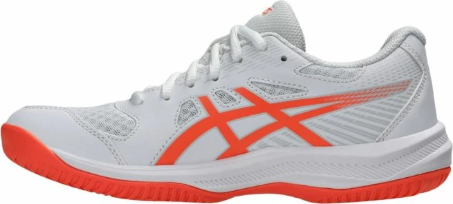 Atlete volejbolli Asics për femra, të bardha-portokalli