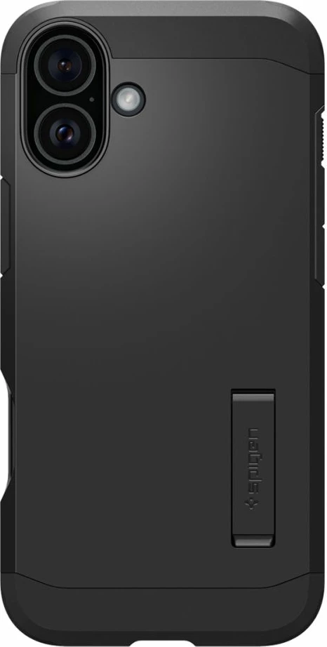 Mbështjellës Spigen Tough Armor MagSafe për iPhone 16, i zi