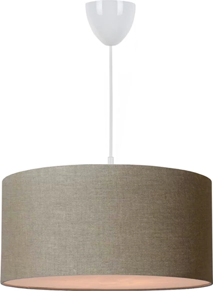 Dritë tavani PWL-1091 E27, ngjyrë bezhë, D38x21cm