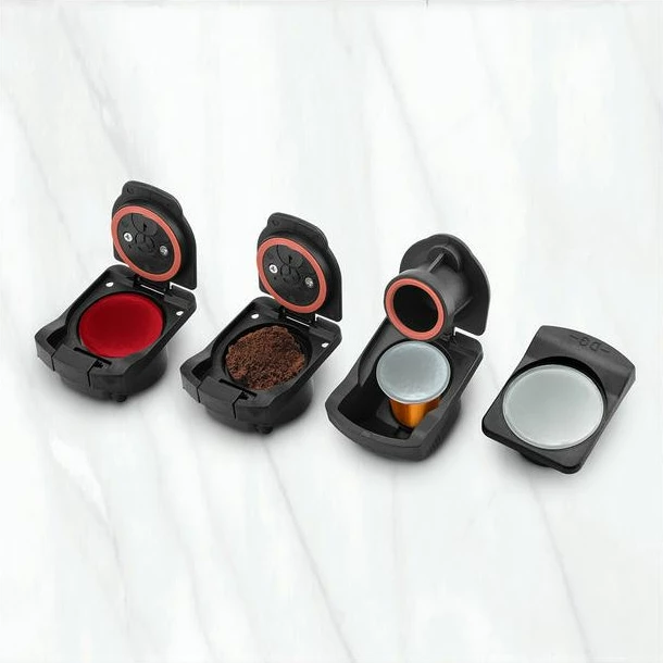 Makinë kafeje UFESA VENEZIA OPT-X 1400W, 15 bar, rezervuar 1L, touchscreen 7 nivele, multi-kapsula, e bardhë