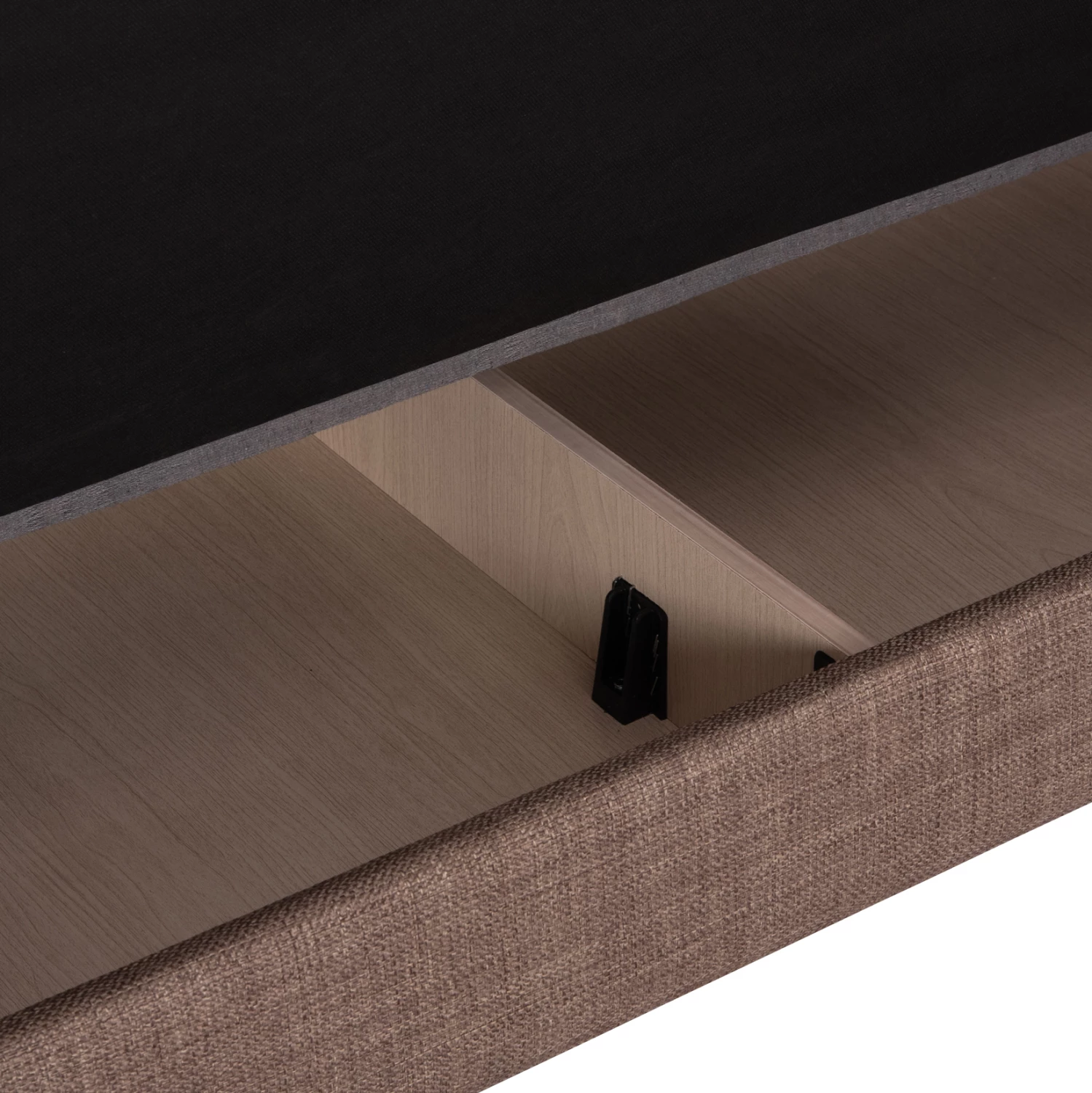 Divan-krevat dy ulëse me hapësirë për depo, Nikko, material bezhë, FH3293.02, 144x75x84cm