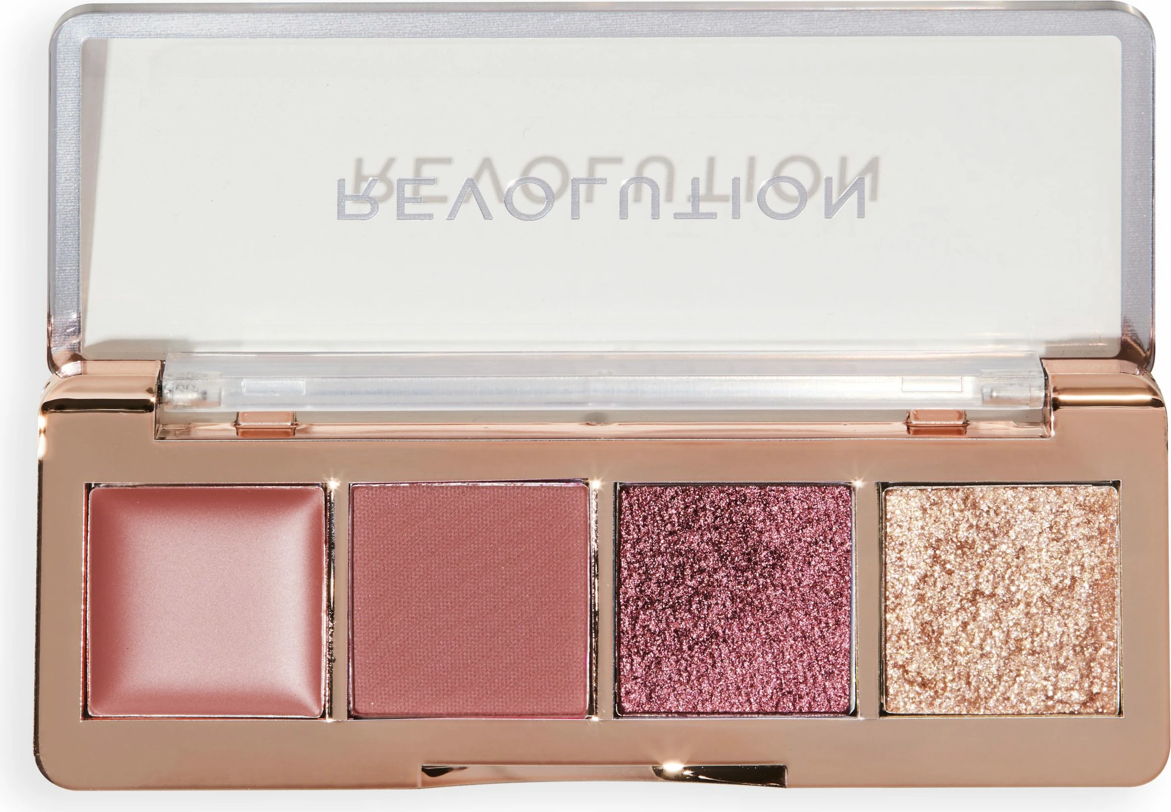 Revolution The True Icon Edit Warm Nudes Mini Eyeshadow Palette
