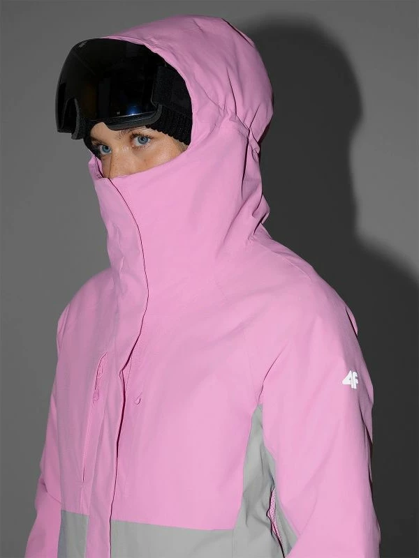 Jakne skijimi për femra 4f, e kaltërt