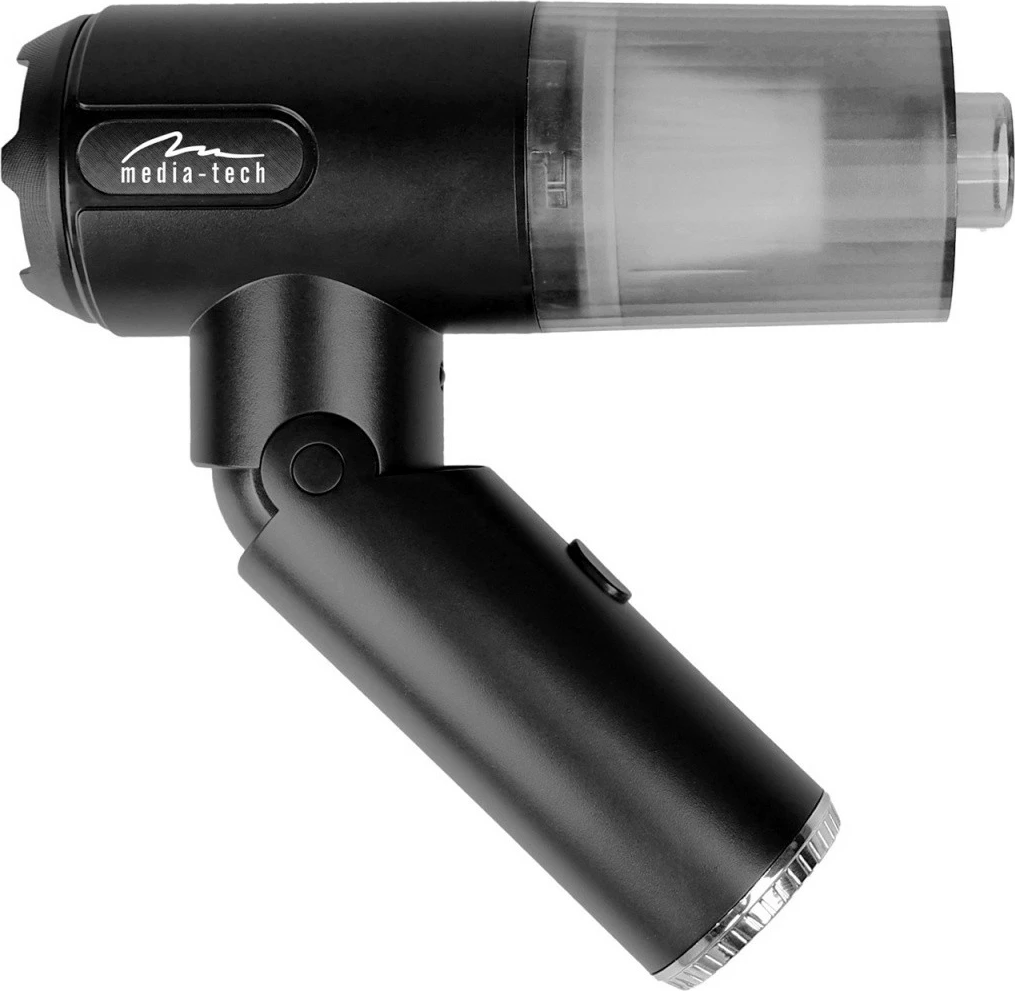 Fryrës/aspirator dore 2‑në‑1 Media‑Tech MT6538 65W 6800Pa 30 m/s LED bateri USB‑C, i zi, set me aksesorë