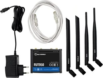 Ruter Wireless Teltonika RUT950, Fast Ethernet Single-band, 2.4GHz, 4G, i zi