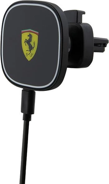 Karikues induktiv për veturë Ferrari MagSafe 15W, i zi, 2023 Collection