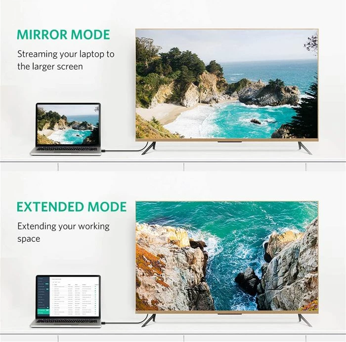 Kabl DisplayPort UGREEN 10212 3m 4K@60Hz DP 1.2, i zi