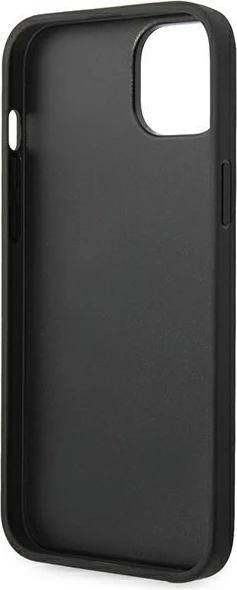 Mbështjellës Ferrari FEHCP14MRBUK për iPhone 14 Plus 6.7", lëkurë, i zi