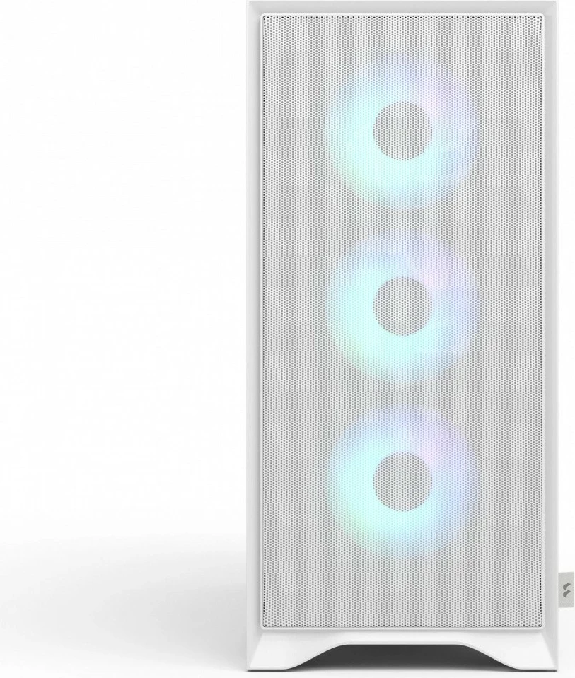 Kasë Fractal Design Pop 2 Air FD-C-POA2A-04 TG RGB Midi Tower ATX me 3x120mm RGB, panel anësor xham i temperuar, e bardhë