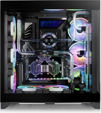 Kasë Thermaltake CTE E600 MX, Midi Tower, xham i temperuar, e zezë