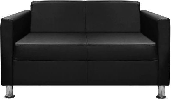 Divan dy vendesh Cubo PU i zi FH3033.02 120x71x73cm