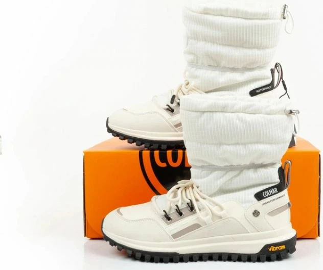 Çizme për femra Colmar, të bardha