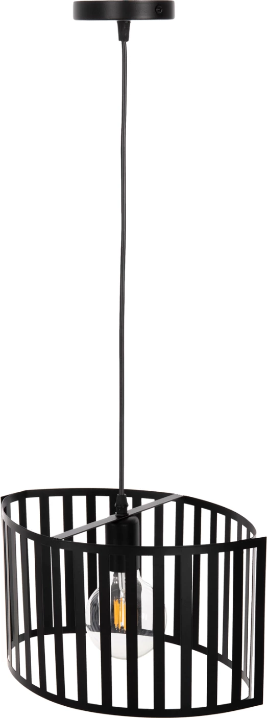 Llambë varëse tavani, metal i zi, FH4113, 34x23x121H cm