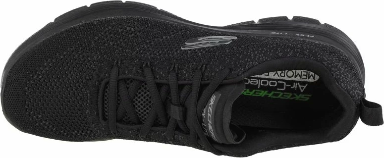 Atlete Skechers për meshkuj, të zeza