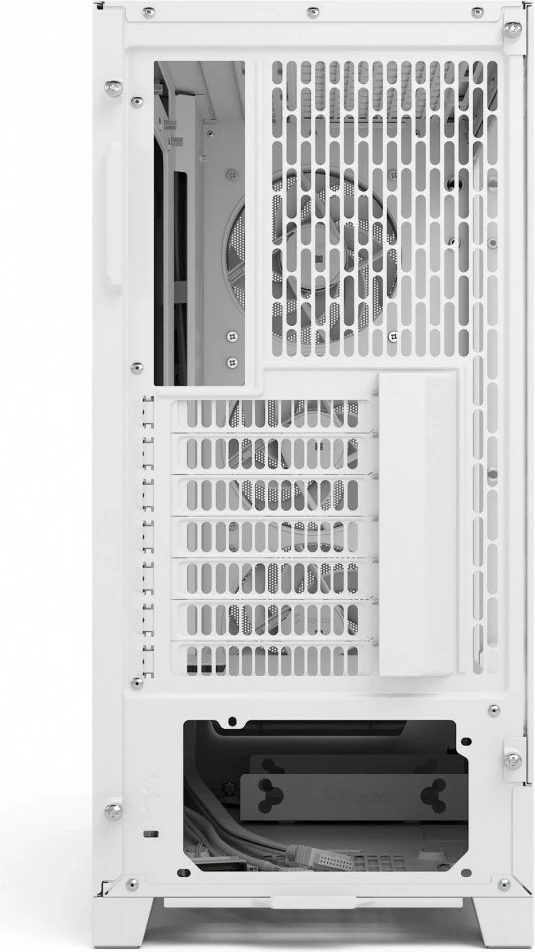 Kasë Fractal Design Pop 2 Air FD-C-POA2A-04 TG RGB Midi Tower ATX me 3x120mm RGB, panel anësor xham i temperuar, e bardhë