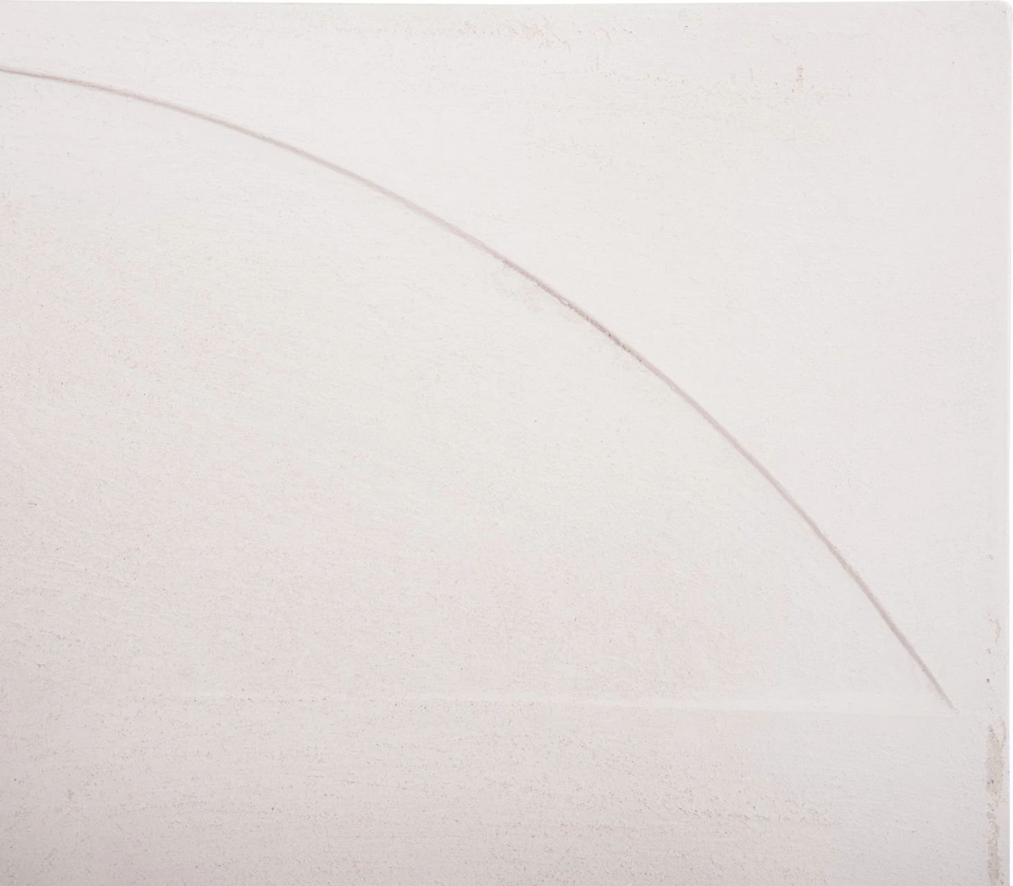 Panel dekorativ për mur, seri katrore Santorini, FH4508, MDF, ngjyrë e bardhë e zbehtë, 80x4x80 cm