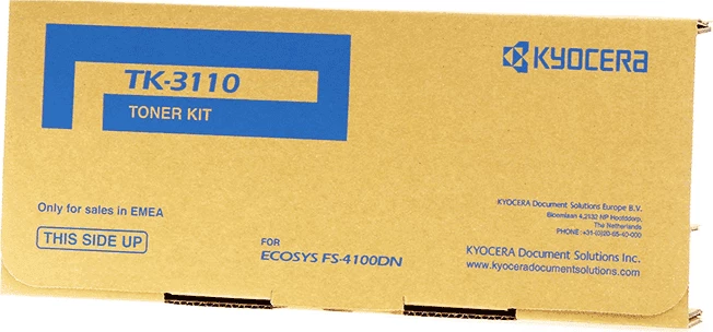 Toner, Kyocera TK-3130 1T02LV0NL0 rendiment 25000 faqe, e zezë