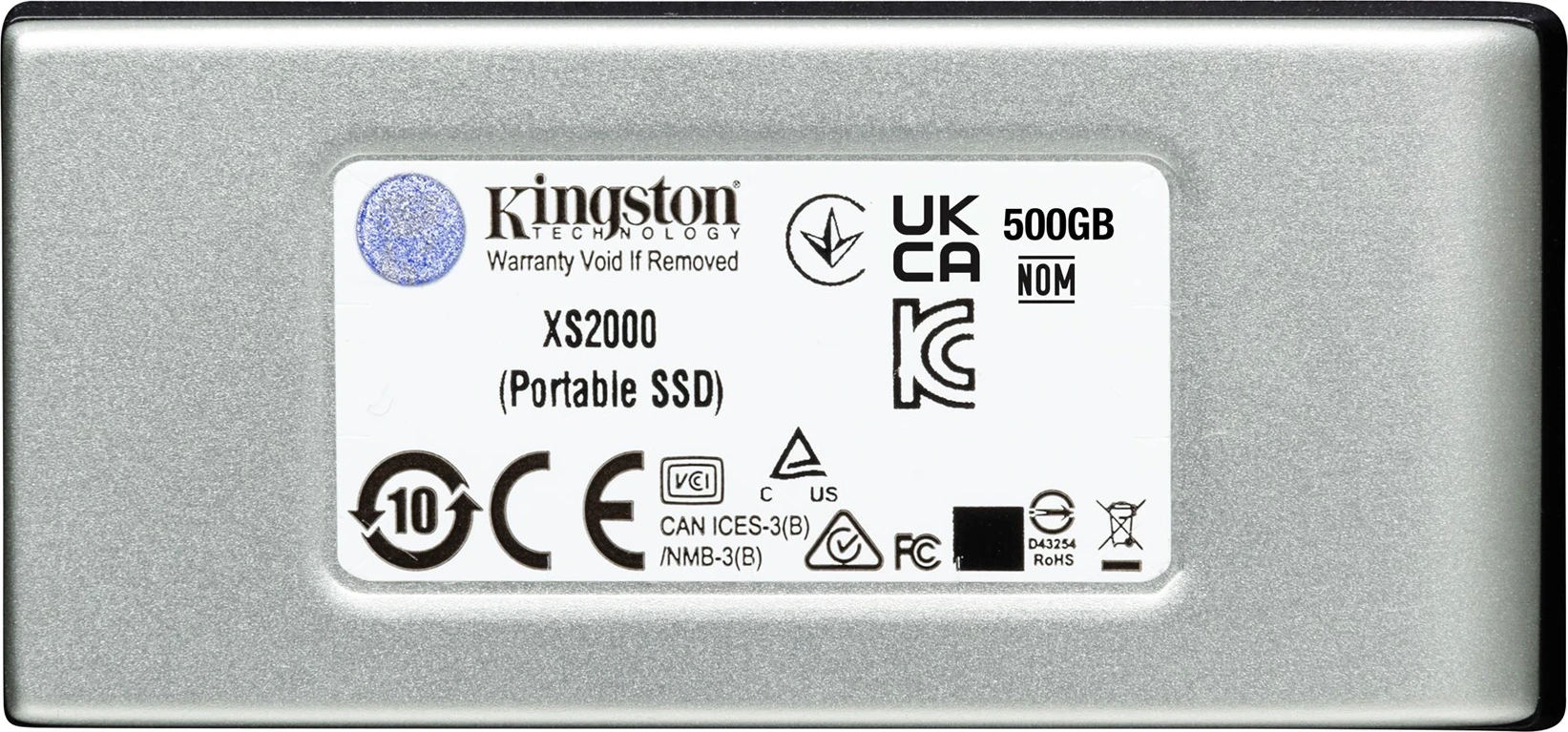 SSD Portativ Kingston XS2000, 500GB