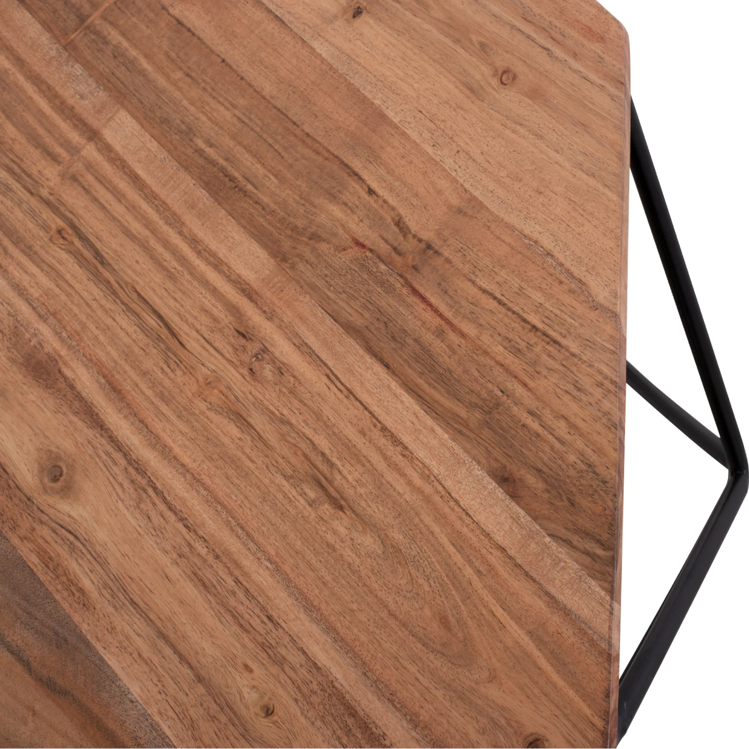 Tavolinë kafeje, dru akacie, Φ82x40H