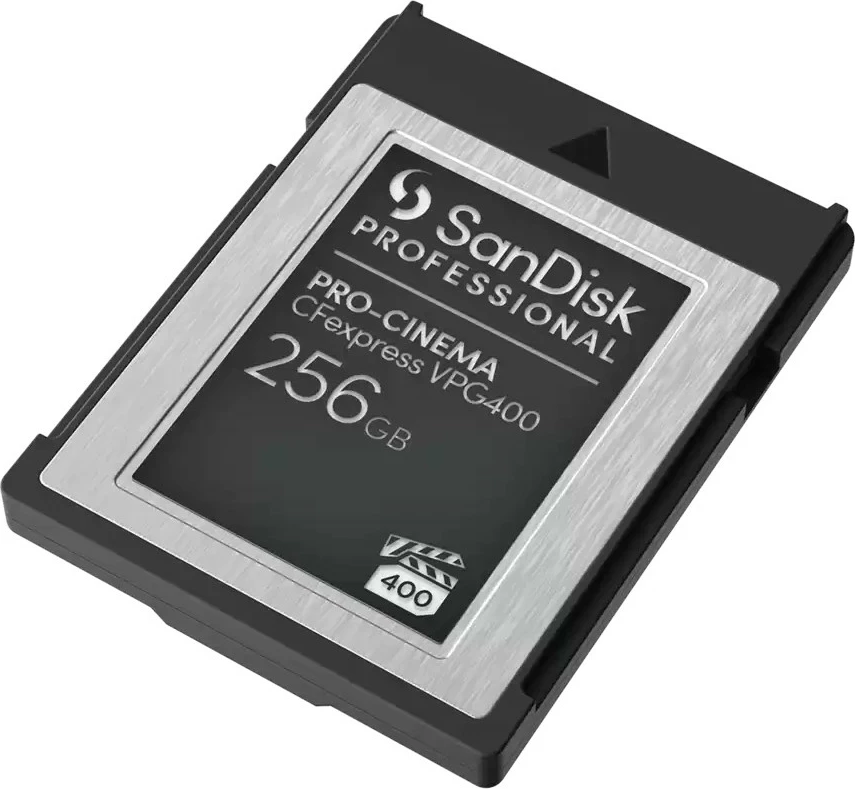 Kartelë memorie Sandisk PRO-CINEMA CFexpress VPG400 256GB, deri 1700MB/s, e zezë