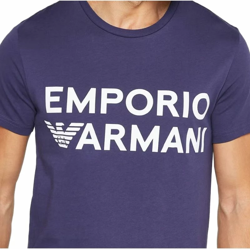 Maicë për meshkuj Emporio Armani, blu marine