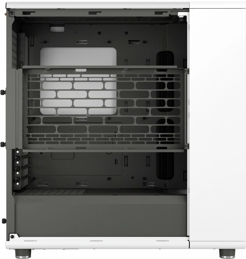 Kasë Fractal Design North Chalk White, ATX, Micro ATX, Mini ITX, e bardhë